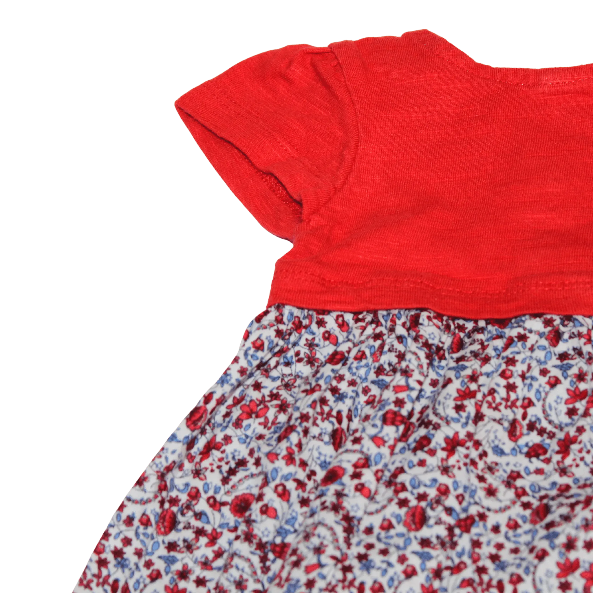 Red Floral Dress