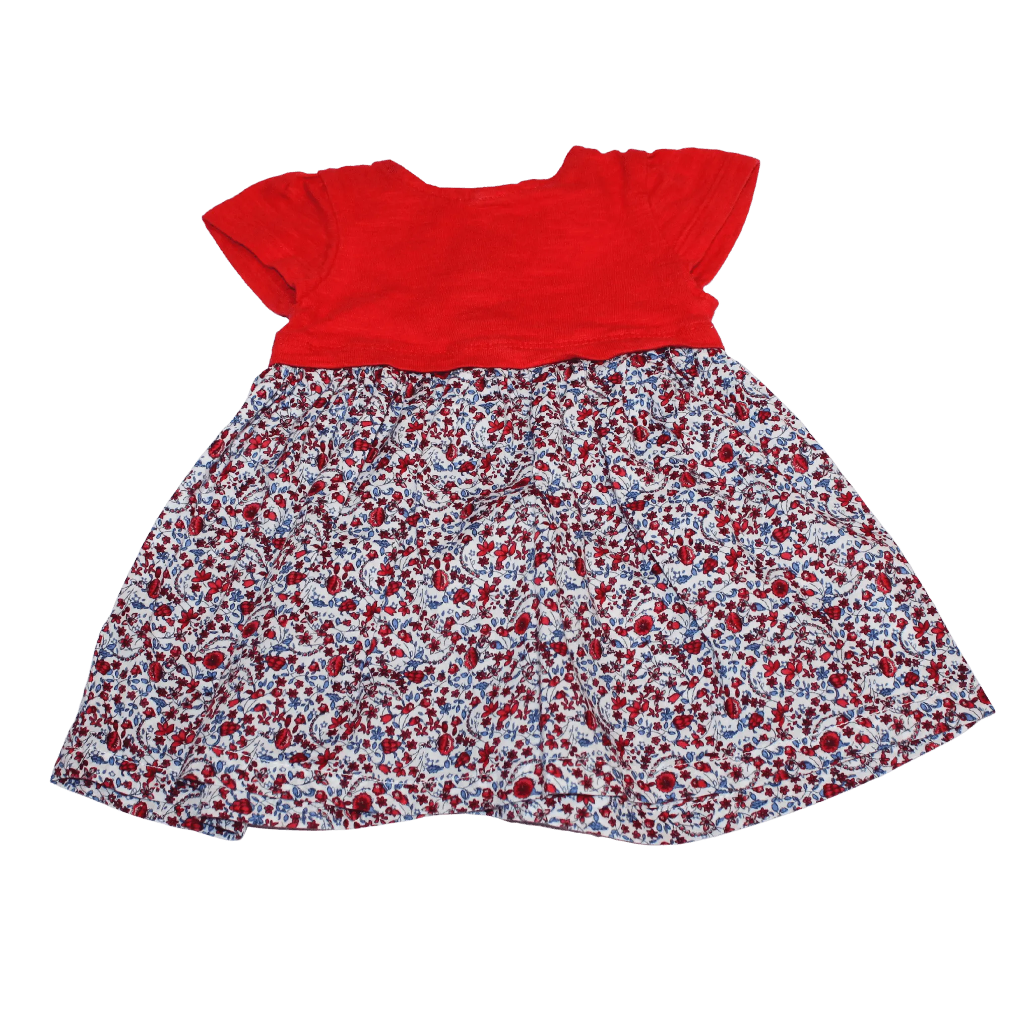 Red Floral Dress