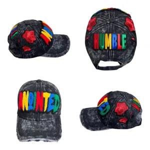 Remixed Anointed Baseball Cap Denim Multi Stylish Hat