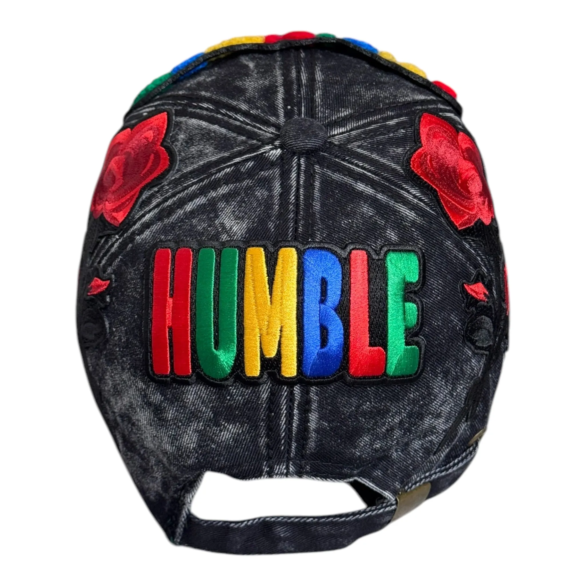 Remixed Anointed Baseball Cap Denim Multi Stylish Hat