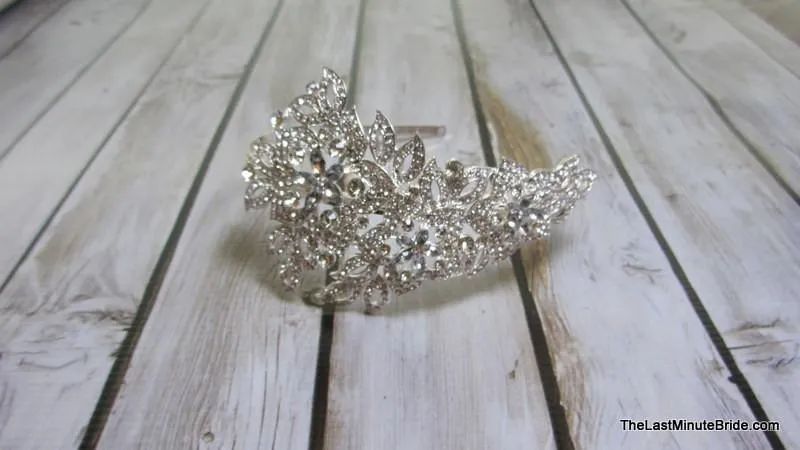 Rhinestone Floral Headband