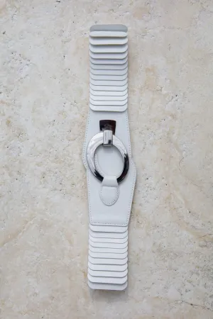 Riccardo Belt in White