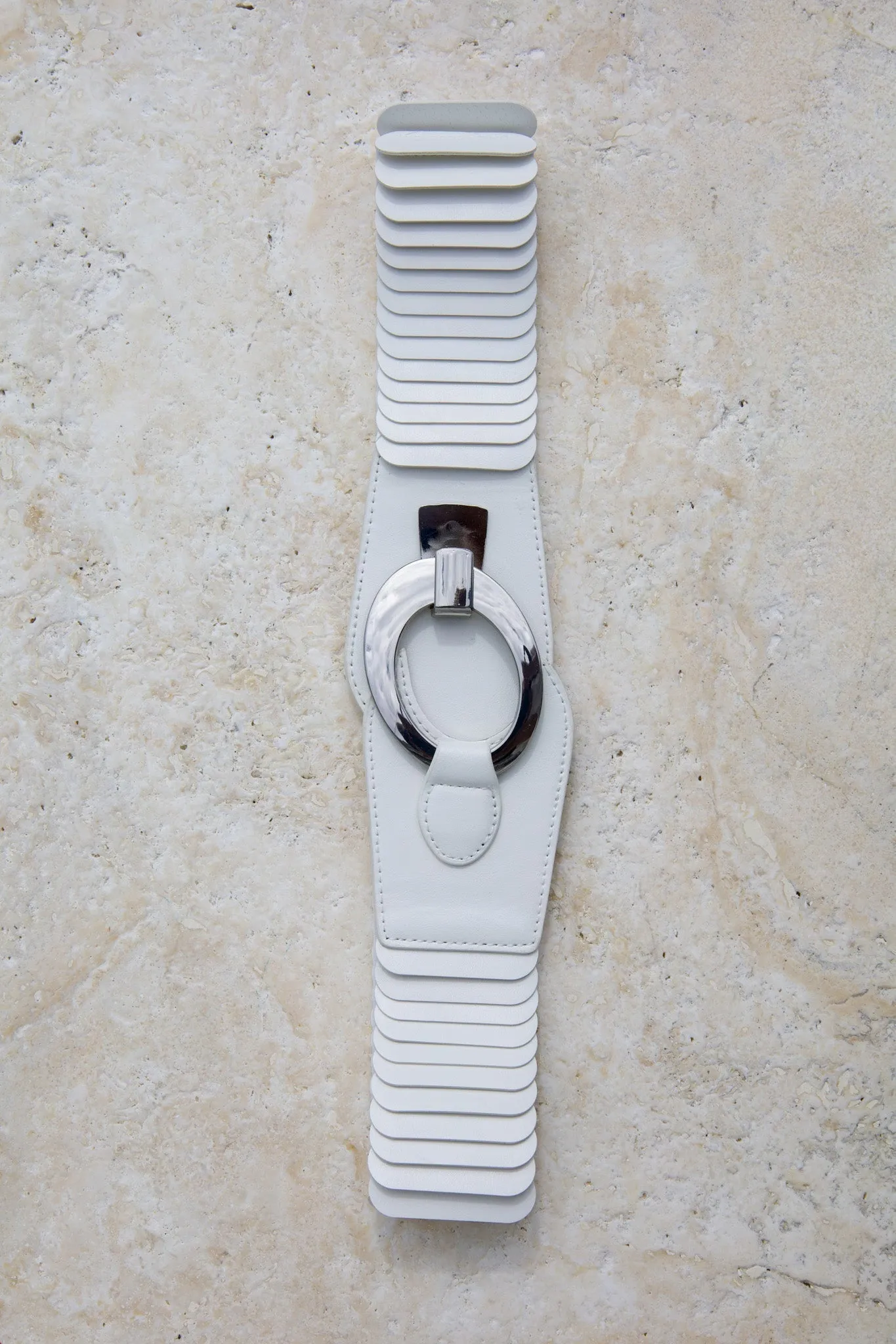 Riccardo Belt in White