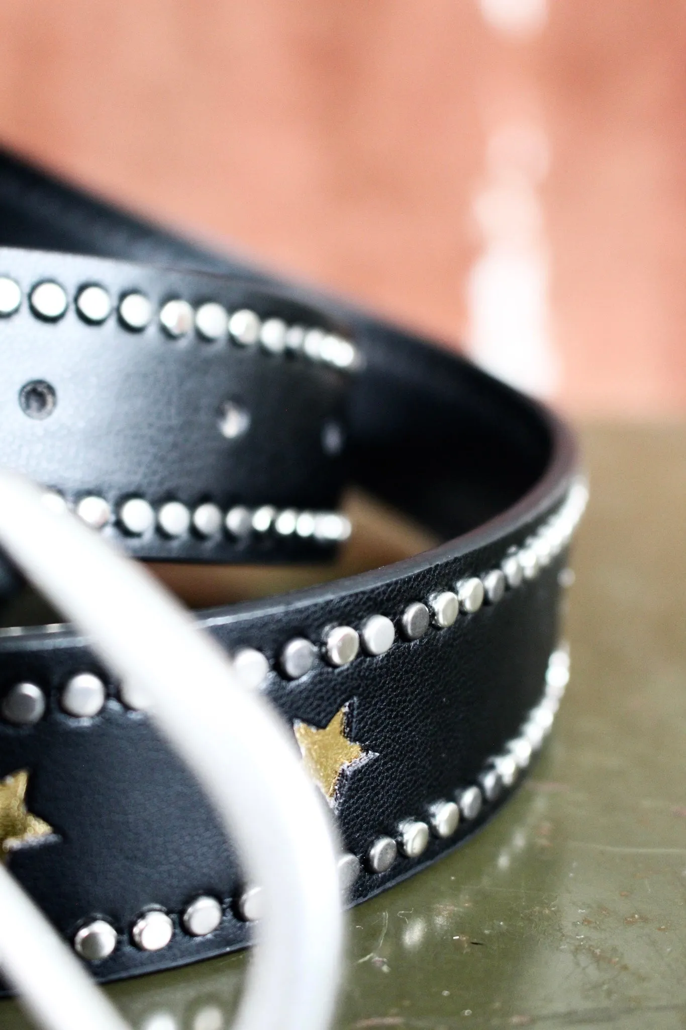 Rodeo Star Studded Belt • Black - FINAL SALE