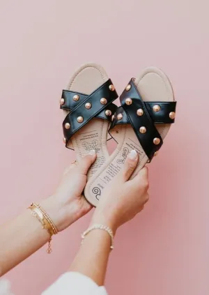 Rollasole Studded Sandal