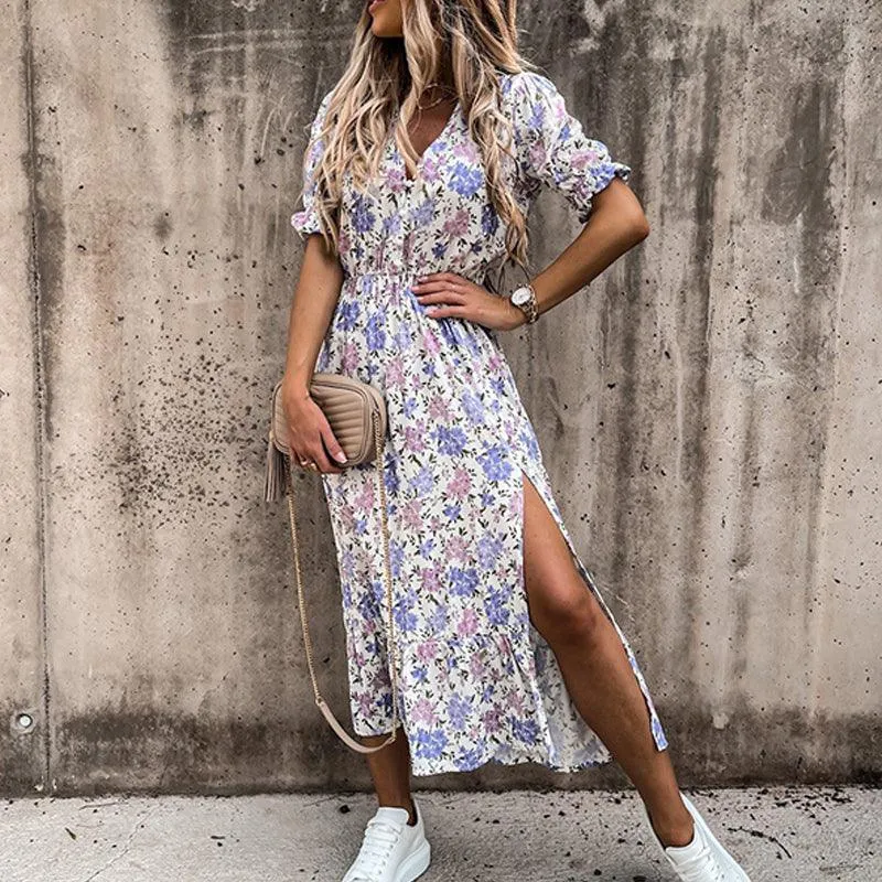 Rubí® | Floral Print Skirt With Slit