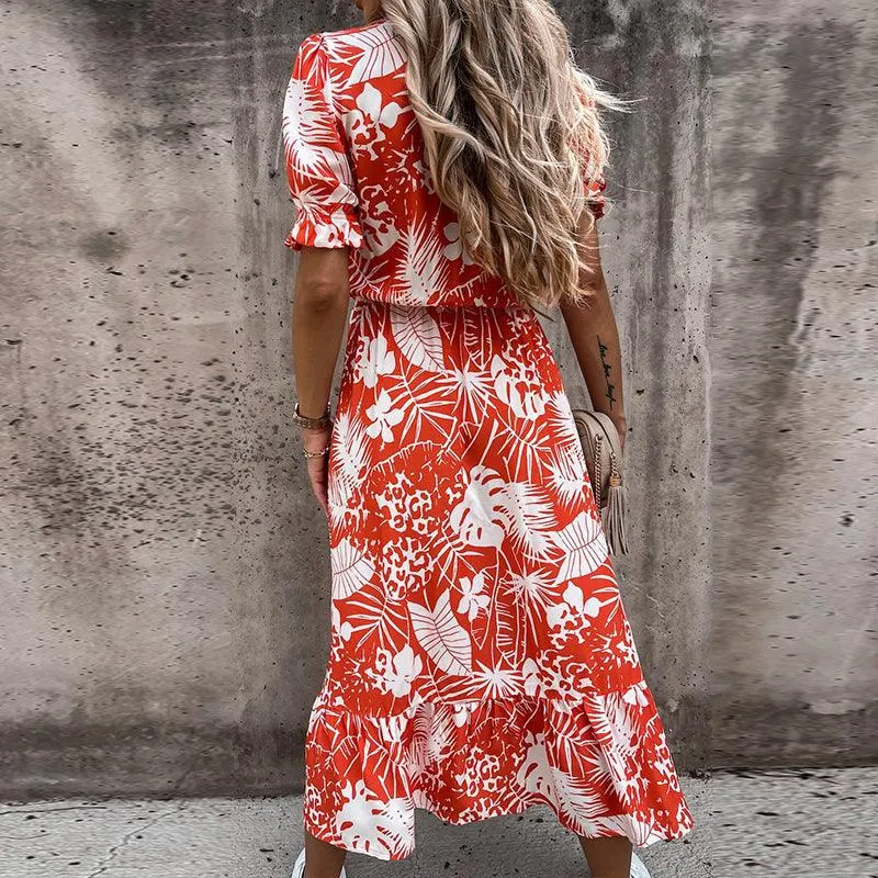 Rubí® | Floral Print Skirt With Slit