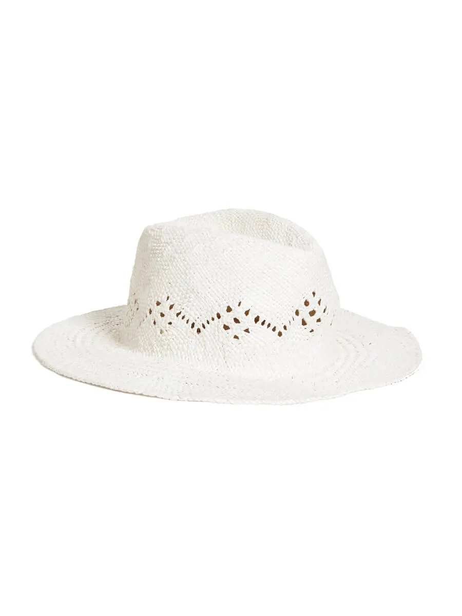 Sails Panama Hat in White