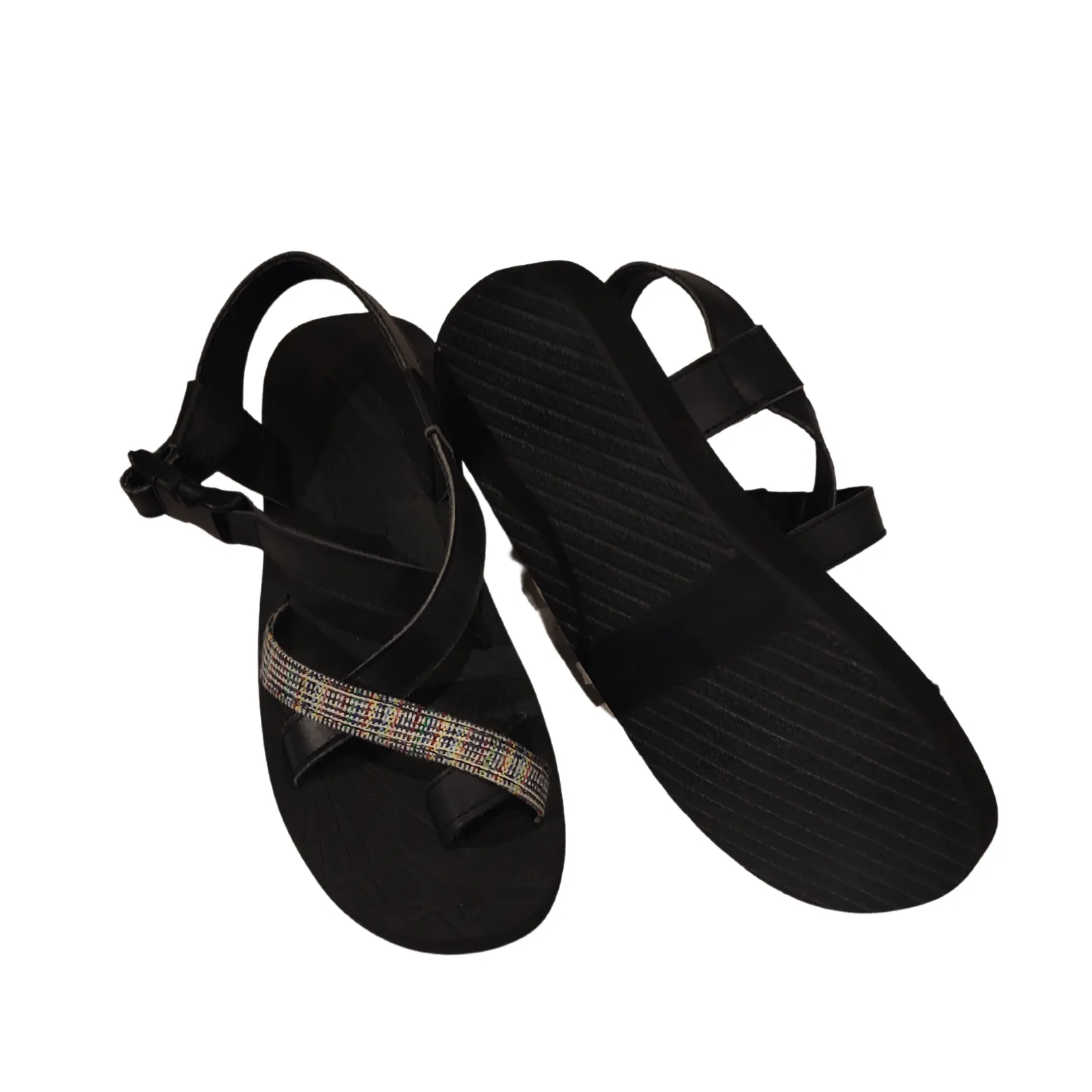 Sandals with Tire Soles by Risqué Designs