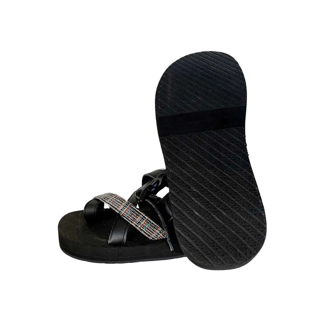 Sandals with Tire Soles by Risqué Designs