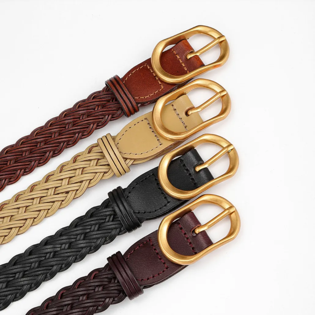 Sassy Copenhagen - Leather Belt - Cognac - Jade