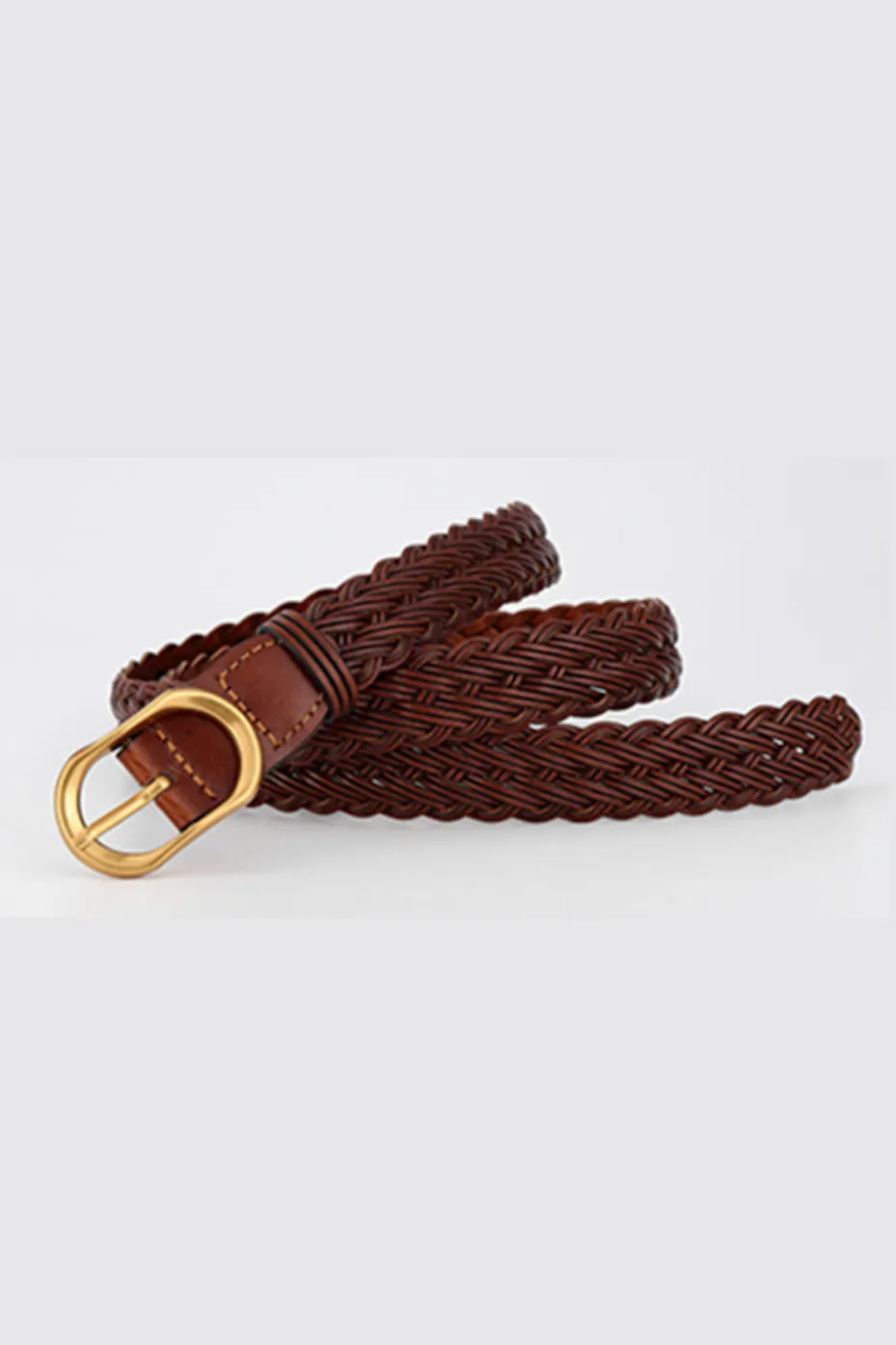 Sassy Copenhagen - Leather Belt - Cognac - Jade