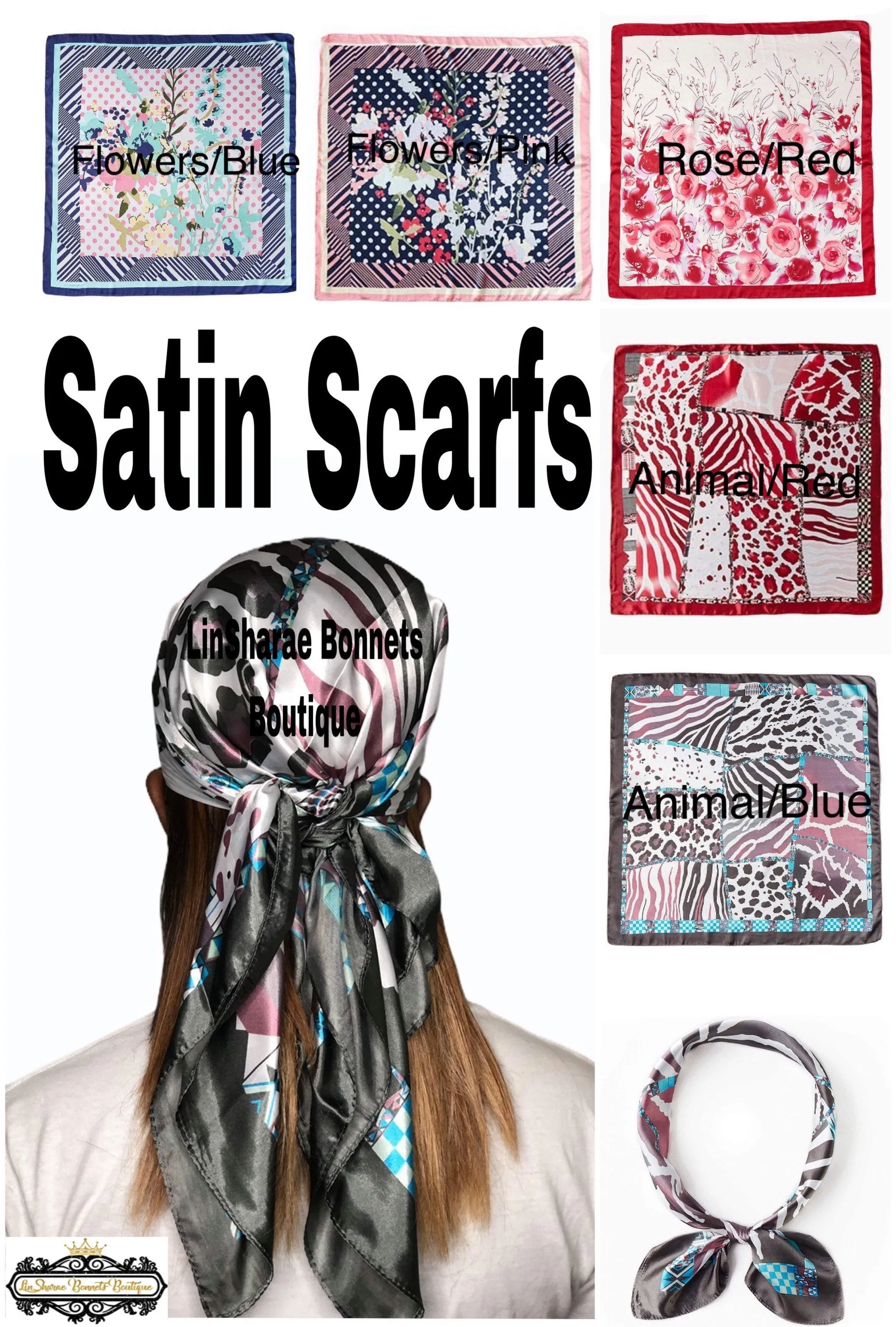 Satin Head Scarf
