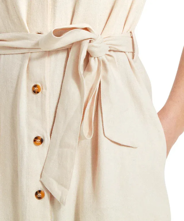 Schoffel Womens Daisy Linen dress - Oat