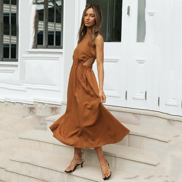 Sexy Spaghetti Strap Summer Dress 2021