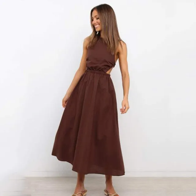 Sexy Spaghetti Strap Summer Dress 2021