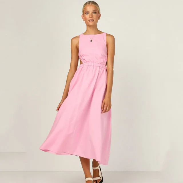 Sexy Spaghetti Strap Summer Dress 2021