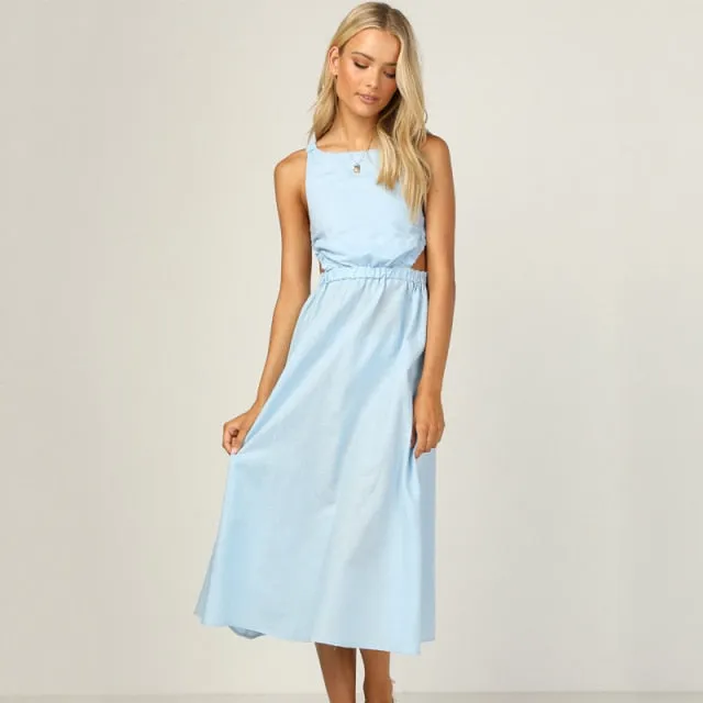 Sexy Spaghetti Strap Summer Dress 2021