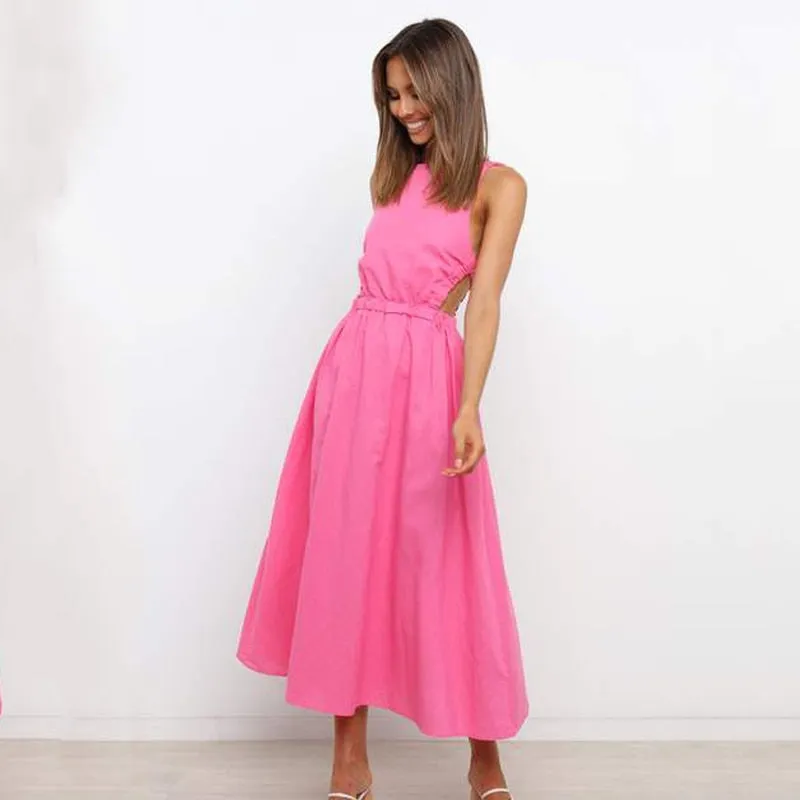 Sexy Spaghetti Strap Summer Dress 2021