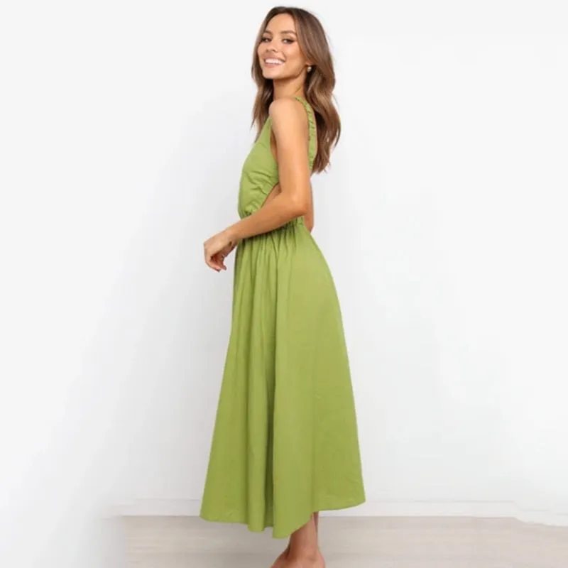 Sexy Spaghetti Strap Summer Dress 2021