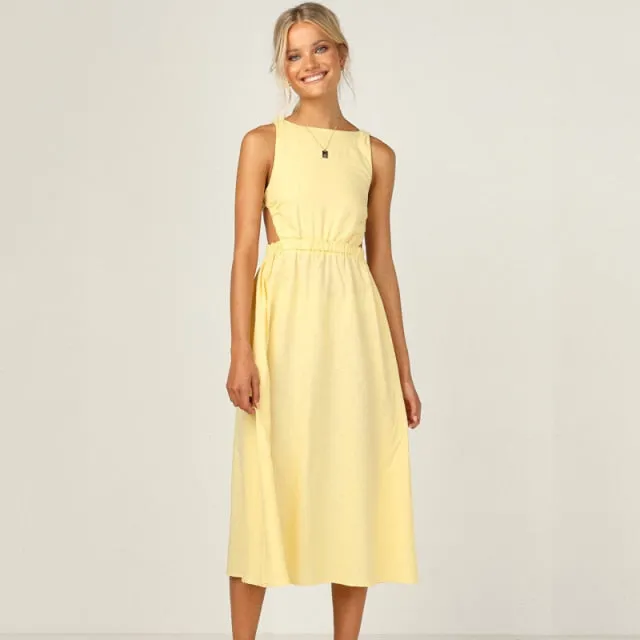 Sexy Spaghetti Strap Summer Dress 2021