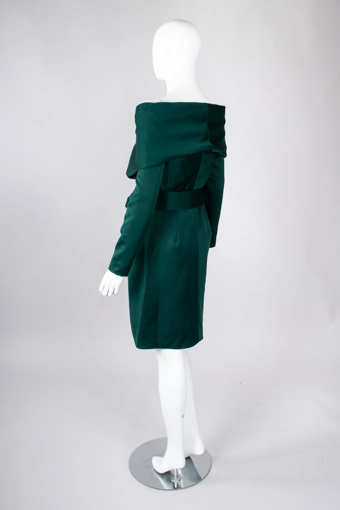 Shawl Collar Wrap Dress
