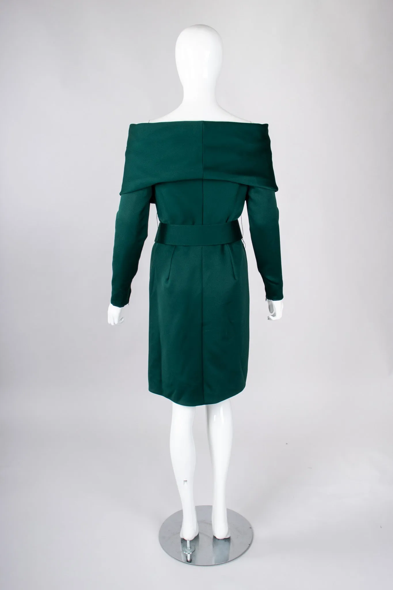 Shawl Collar Wrap Dress