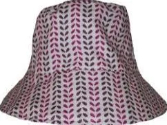 Sherpa Bucket Hat - Pink Drops