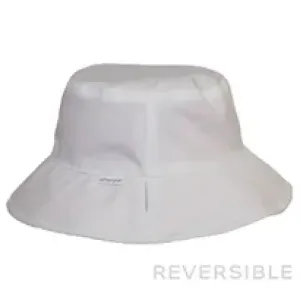 Sherpa Reversible Bucket Hat - White/Pink Candies