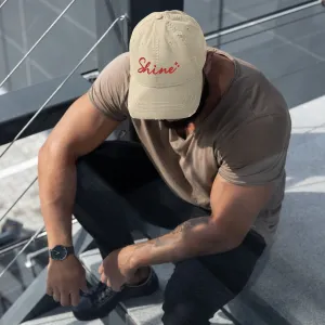 Shine Bright - Distressed Dad Hat