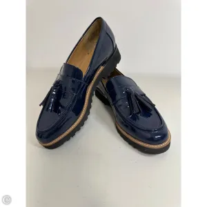 Shoes Flats By Franco Sarto In Navy, Size: 8.5
