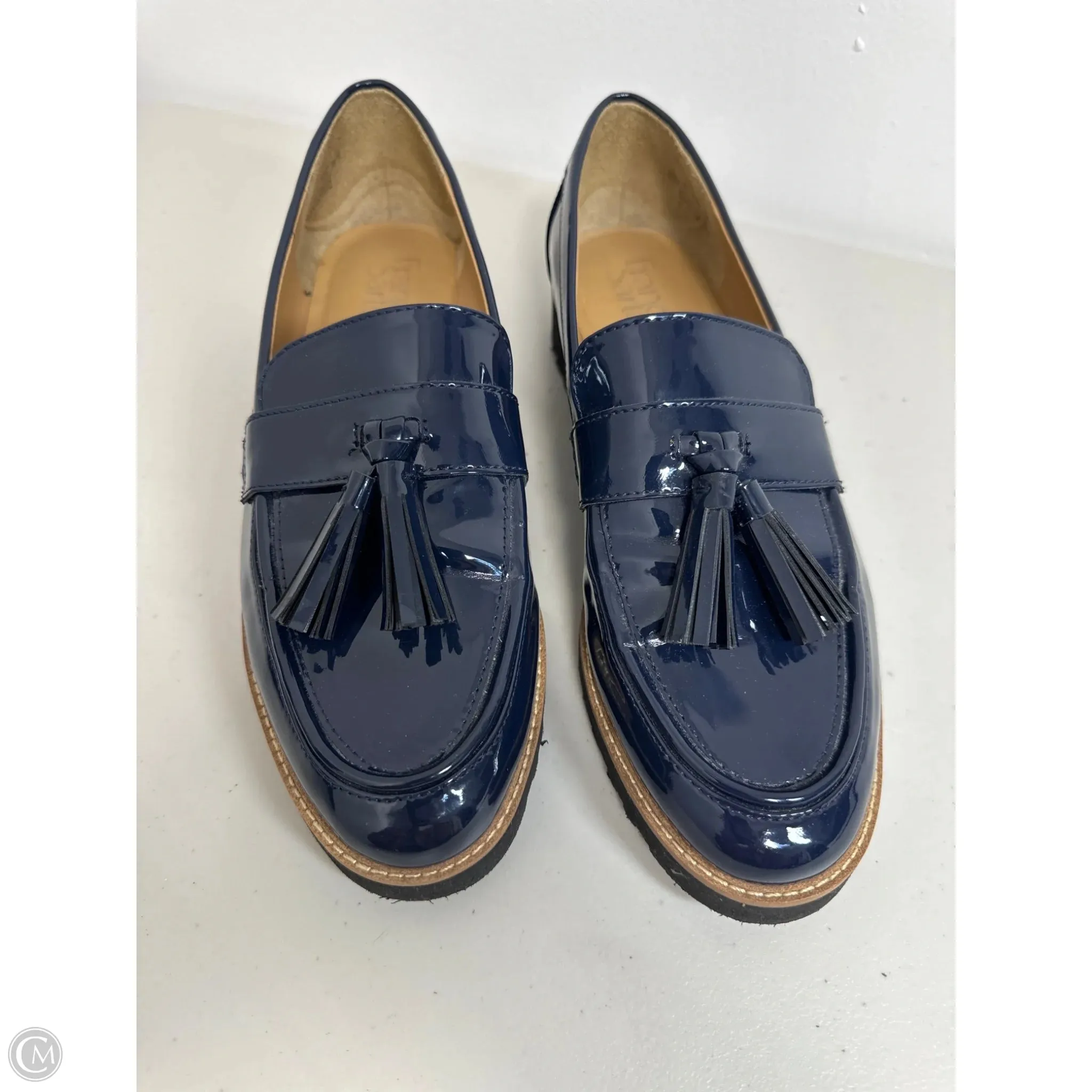 Shoes Flats By Franco Sarto In Navy, Size: 8.5