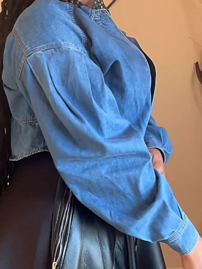 SHORTY (Denim Jacket/Top)