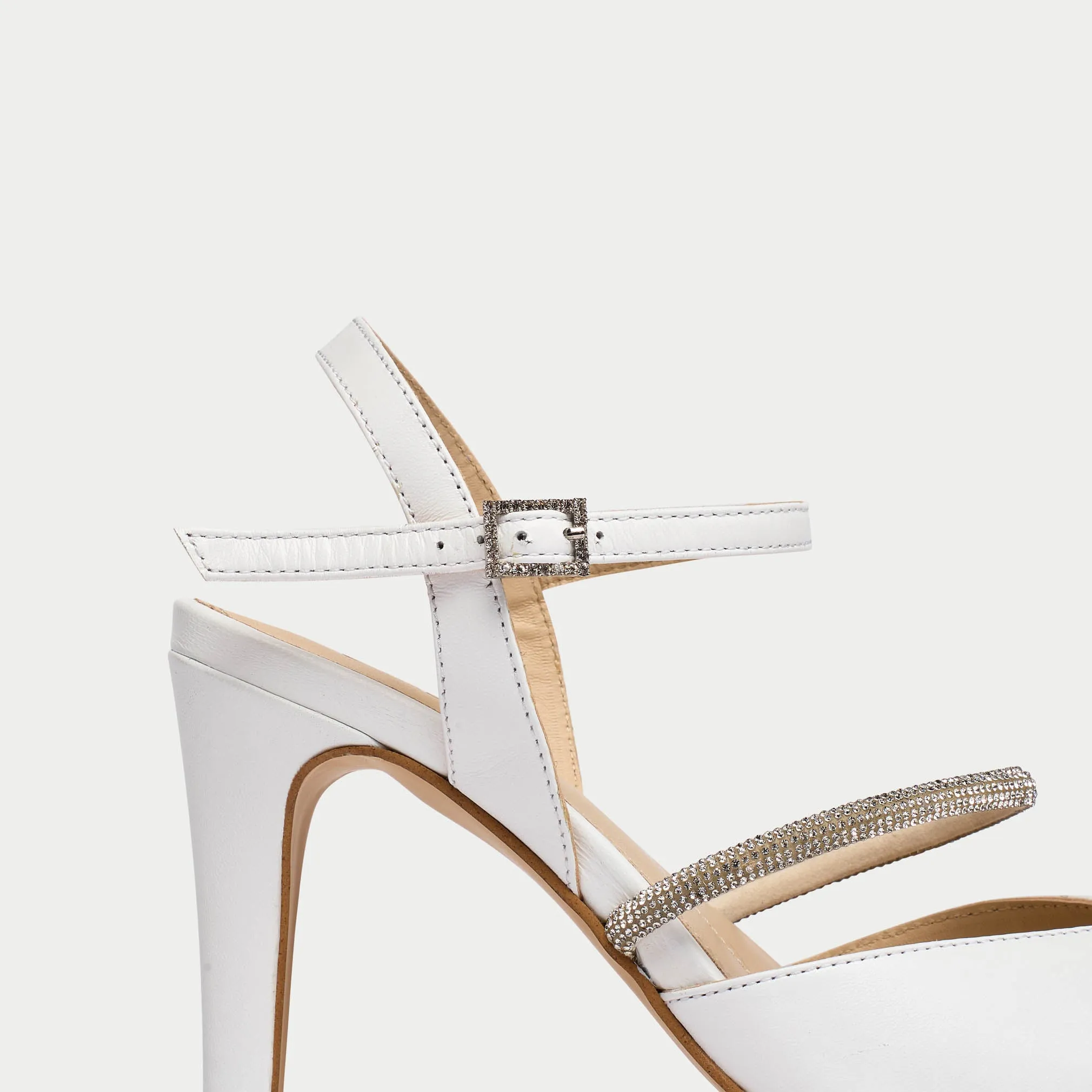 Sienna - White Leather
