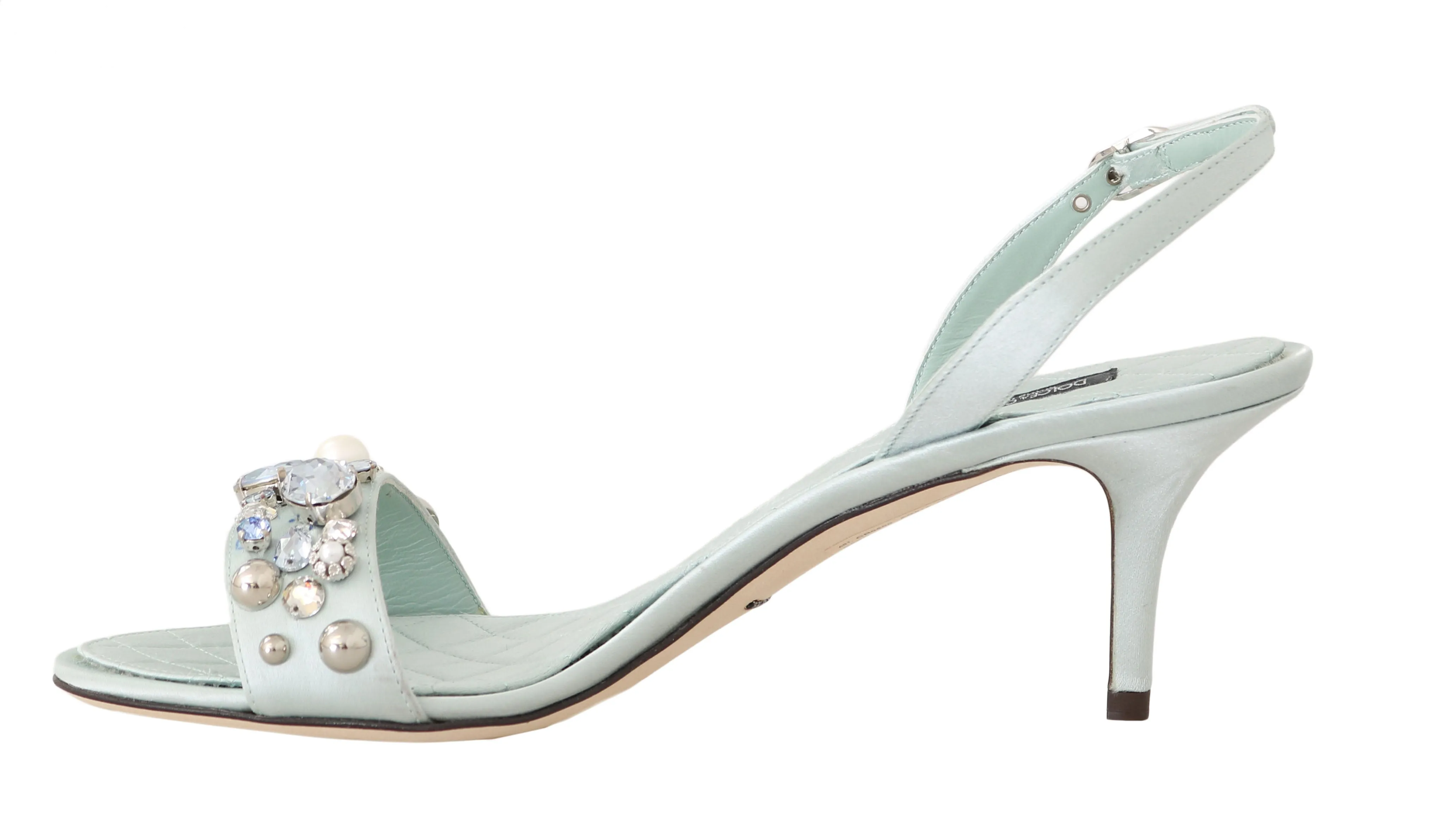 Silk Crystal Slingback Sandal