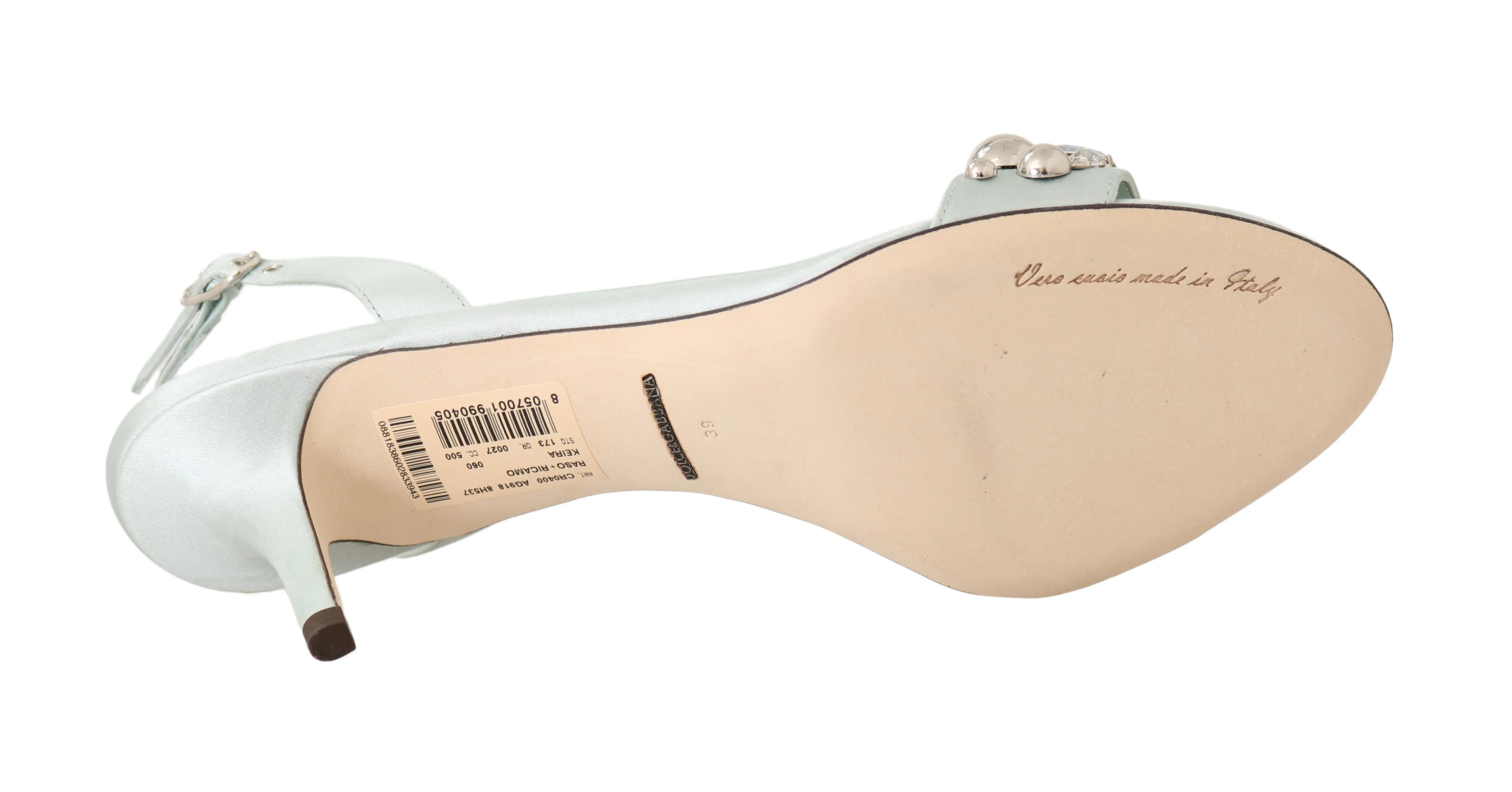 Silk Crystal Slingback Sandal