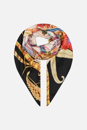 SILK SQUARE SCARF SUNFLOWERS ON MY MIND