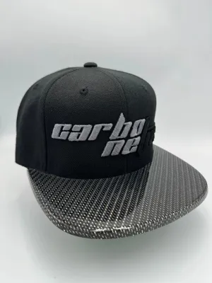 Silver Carbon Fiber Hat