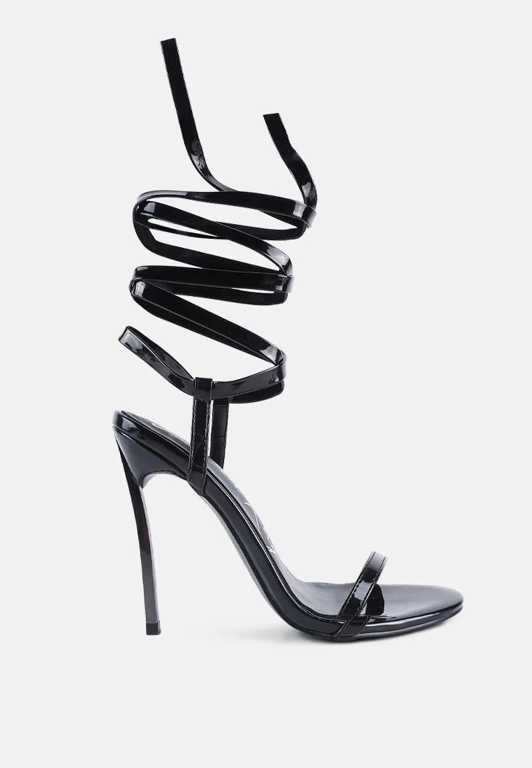 Smacker Leg Silhouette Stiletto Heels By Ruw
