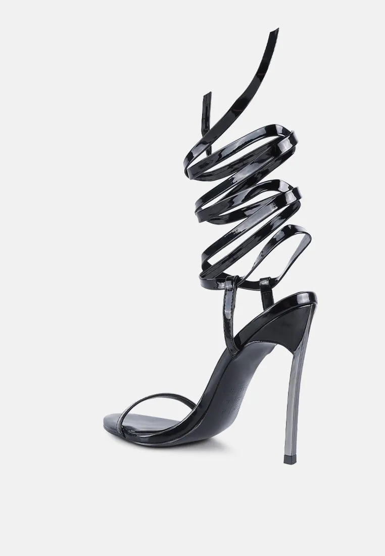 Smacker Leg Silhouette Stiletto Heels By Ruw