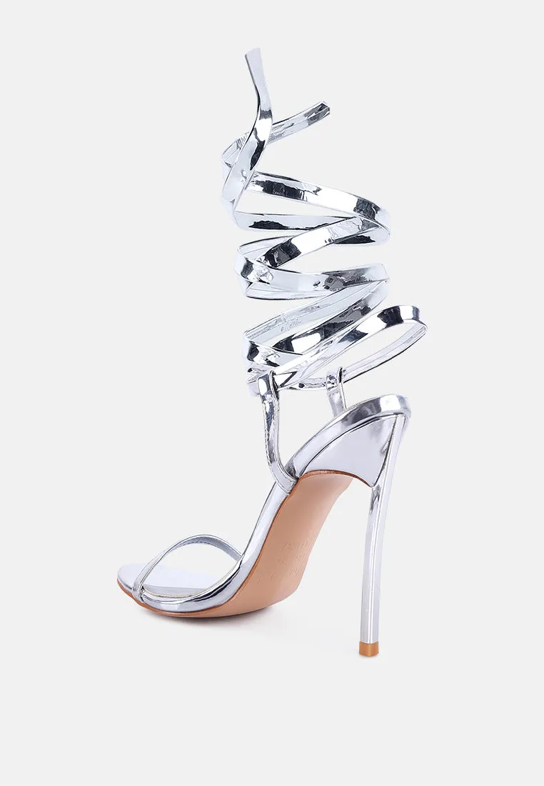 Smacker Leg Silhouette Stiletto Heels By Ruw