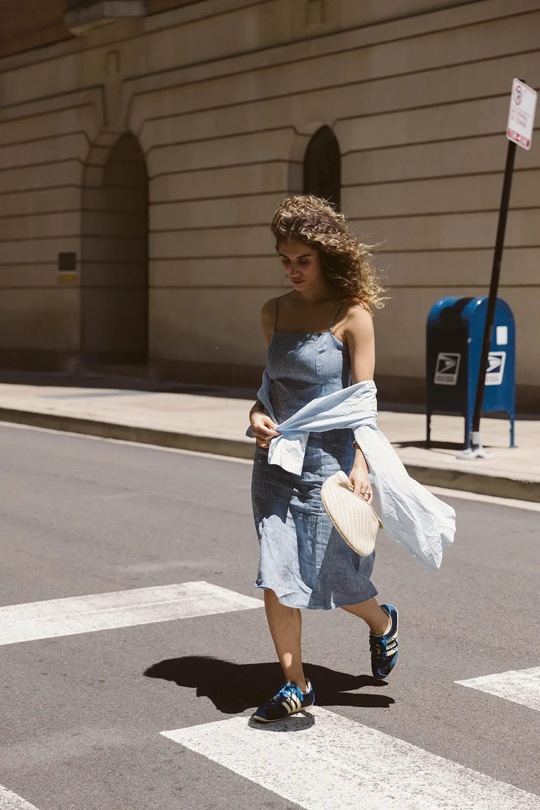 Sofia Linen Midi Dress