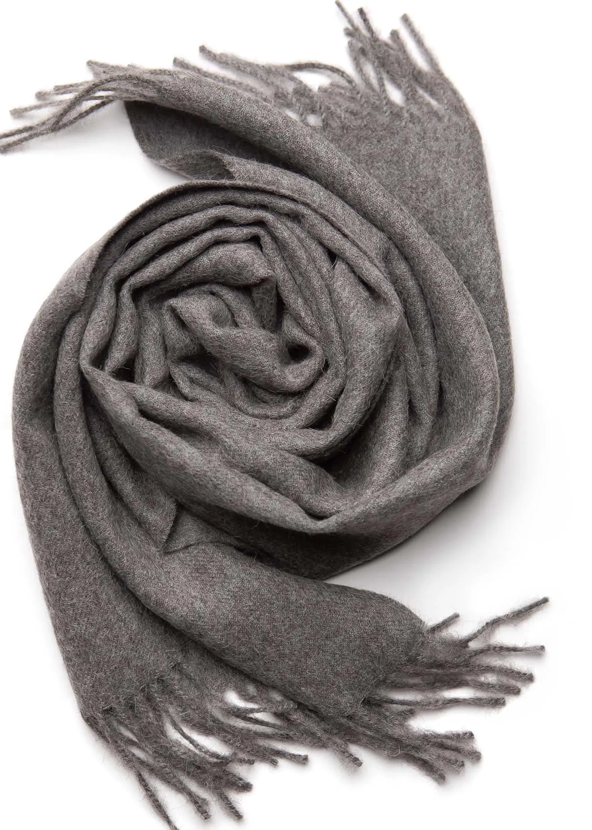 Solid Baby Alpaca Scarve