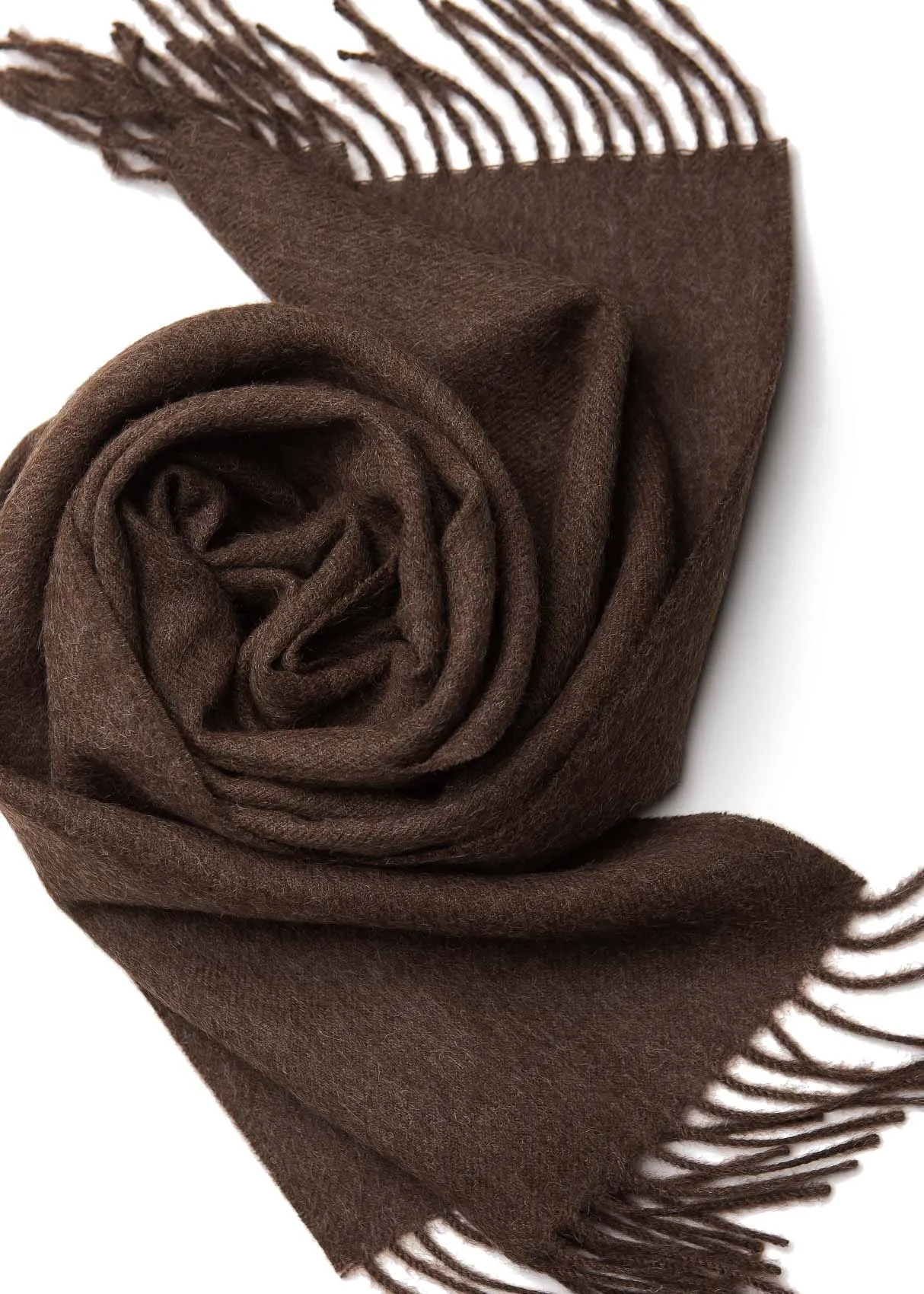 Solid Baby Alpaca Scarve