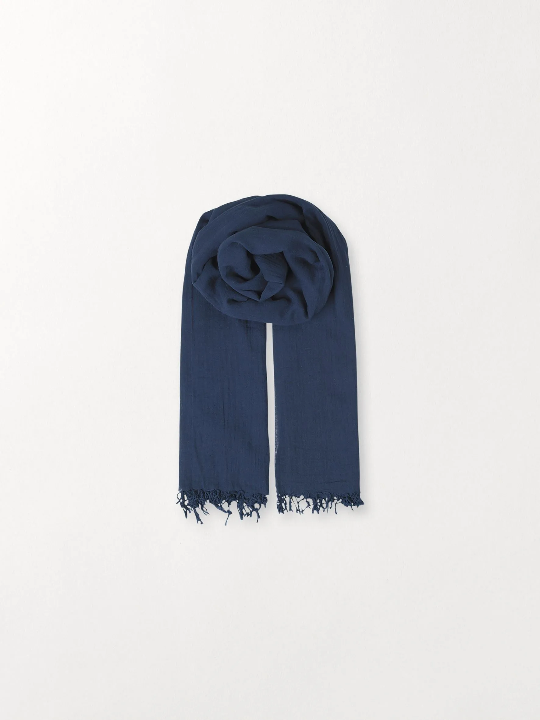 Solid Ilona Scarf - Navy