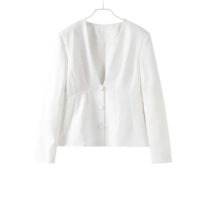 Sophia – Chic Women’s Office Blazer and Wide-Leg Trousers Set