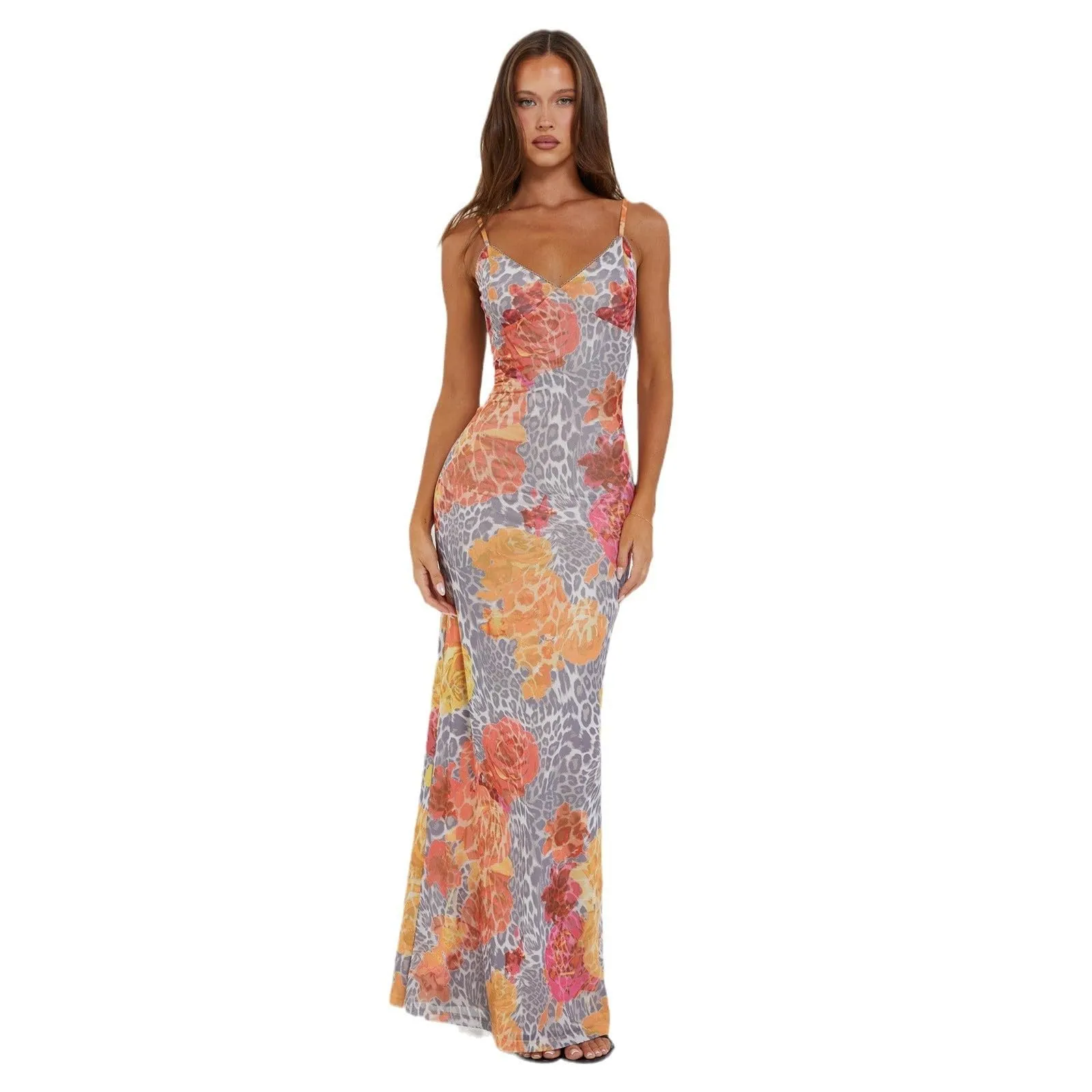 Spaghetti Strap Boho Dresses