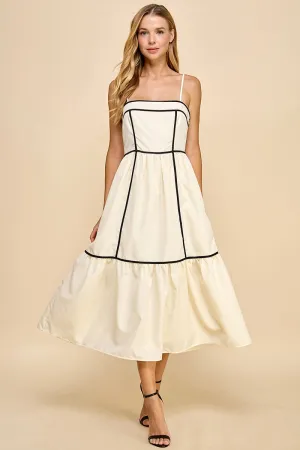 Spaghetti Strap Midi Dress