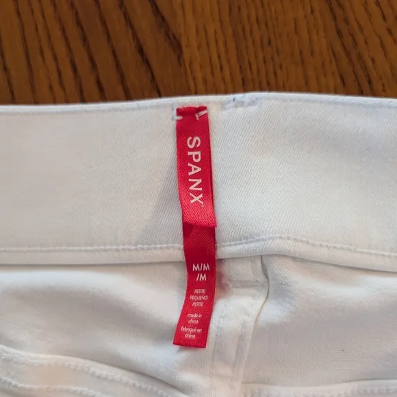 Spanx White Jeans, Size M