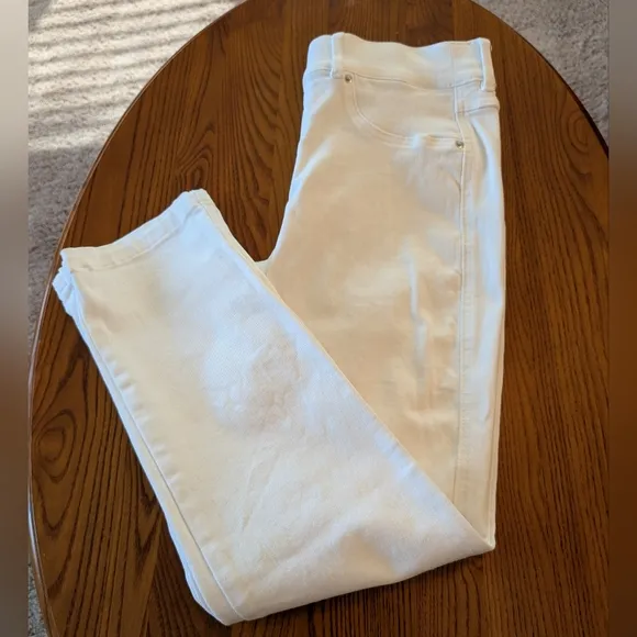 Spanx White Jeans, Size M
